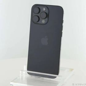 〔中古品〕 iPhone16 Pro Max 512GB ブラックチタニウム MYWL3J／A SIMフリー【258】