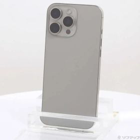 〔中古品〕 iPhone16 Pro Max 512GB ナチュラルチタニウム MYWP3J／A SIMフリー【269】
