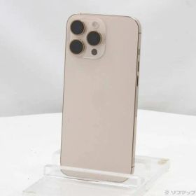 〔中古品〕 iPhone16 Pro Max 512GB デザートチタニウム MYWN3J／A SIMフリー【198】