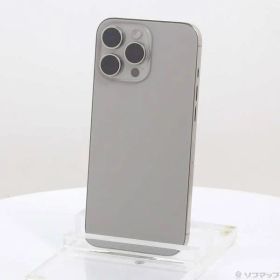 〔中古品〕 iPhone16 Pro Max 512GB ナチュラルチタニウム MYWP3J／A SIMフリー【344】