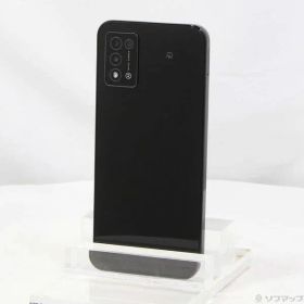 〔中古品〕 Libero 5G III 64GB ブラック ZESBY3 Y!mobile SIMフリー【198】