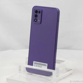 〔中古品〕 Libero 5G III 64GB パープル ZESBY1 Y!mobile SIMフリー【276】