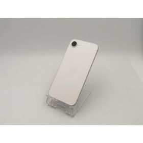 【中古】Apple au 【SIMフリー】 iPhone 16e 128GB ホワイト MD1R4J/A【ECセンター】保証期間１ヶ月【ランクB】