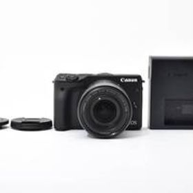★良品★ Canon キャノン EOS M3 ボディ + EF-M 18-55mm F3.5-5.6 IS STM レンズキット ブラック ミラーレス一眼カメラ ＃3476