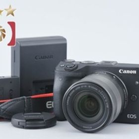 【中古】Canon キヤノン EOS M3 ブラック EF-M 18-55mm f/3.5-5.6 IS STM レンズキット
