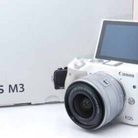 Canon キヤノン EOS M3 ホワイト レンズキット m000087