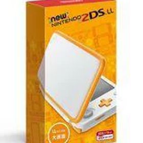 【中古】ニンテンドー3DSハード Newニンテンドー2DS LL本体 ホワイト×オレンジ