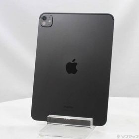 〔中古〕Apple(アップル) iPad Pro 11インチ 第5世代 標準ガラス 256GB スペースブラック MVV83J／A Wi-Fi〔348-ud〕