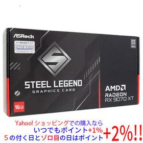 ASRock製グラボ Radeon RX 9070 XT Steel Legend Dark 16GB PCIExp 16GB