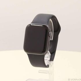 〔中古〕Apple(アップル) Apple Watch Series 6 GPS 40mm スペースグレイアルミニウムケース ブラックスポーツバンド〔262-ud〕