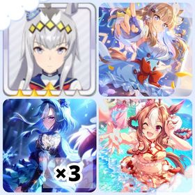 ジュエル196000💎星3キャラ5体⭐️アーモンドアイなどSSR40🌸初期垢 | ウマ娘のアカウントデータ、RMTの販売・買取一覧