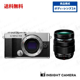 オリンパス PEN E-P7 ボディ シルバー + 12-40mm PROレンズセット OM SYSTEM M.ZUIKO ED 12-40mm F2.8 PRO II OLYMPUS（出荷後転送不可）