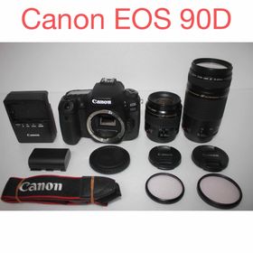 キヤノン(Canon)の一眼レフカメラ/Canon EOS 90D標準&望遠ダブルレンズセット(デジタル一眼)