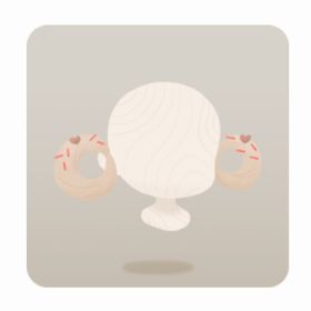 ドーナツのシニヨンエクステ(200円) | リヴリーアイランドのアイテム、RMTの販売・買取一覧