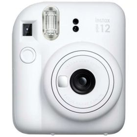 【新品】富士フイルム チェキ INSTAX mini 12 クレイホワイト 4547410489149