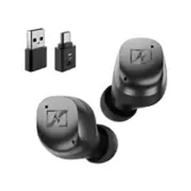 【ゼンハイザー お買い得セット】「完全ワイヤレスイヤホン MOMENTUM True Wireless 4 ブラックグラファイト MTW4-BLACK-GRAPHITE」＋「Bluetooth USB アダプター BTD-700」