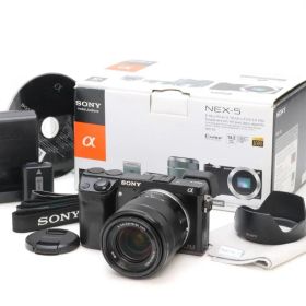 B+ (並品) SONY ソニー α NEX-7 E 18-55mm F3.5-5.6 OSS ズームレンズキット シャッター数 11,455枚 初期不良返品対応 110-210