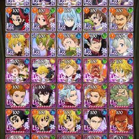 ✨総戦力1100万✨リリース開幕勢引退垢🪓トリスタン所持環境ティア1組めます‼️ | グラクロのアカウントデータ、RMTの販売・買取一覧