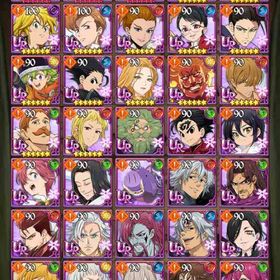 俺レベコンプ🌈トリスタン、エリメリ、キンディア、闇マエル等❗ | グラクロのアカウントデータ、RMTの販売・買取一覧