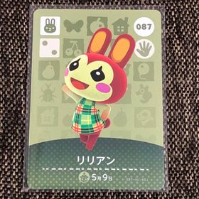 ニンテンドウ(任天堂)の新品 amiiboカード リリアン No087 第1弾 アミーボカード あつ森(その他)