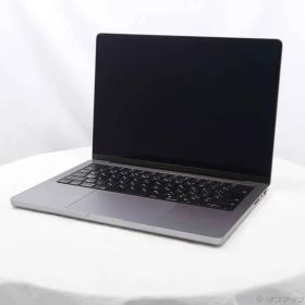 〔中古品〕 MacBook Pro 14.2-inch Late-2021 MKGP3J／A Apple M1 Pro 8コアCPU_14コアGPU 16GB SSD512GB スペースグレイ 〔15.3 Sequoia〕【262】