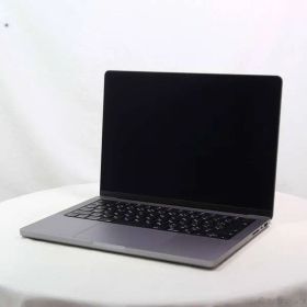 〔中古品〕 MacBook Pro 14.2-inch Late-2021 MKGP3J／A Apple M1 Pro 8コアCPU_14コアGPU 16GB SSD512GB スペースグレイ 〔15.7 Sequoia〕【262】
