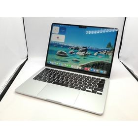 【中古】Apple MacBook Air 13インチ M3(CPU:8C/GPU:8C) 8GB/256GB シルバー MRXQ3J/A (13インチ, M3, 2024)【立川フロム中武】保証期間１ヶ月【ランクA】
