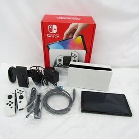 【美品】任天堂 NINTENDO SWITCH ニンテンドースイッチ 有機ELモデル HEG-S-KAAAA(JPN) ホワイト 981188359 1204
