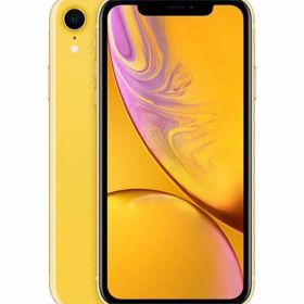 【中古】【安心保証】 iPhoneXR[128GB] SoftBank イエロー