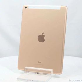 【中古】Apple(アップル) iPad 第6世代 32GB ゴールド MRM02J／A SoftBank 【377-ud】