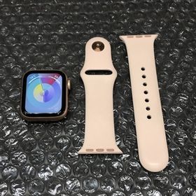 Apple Watch Series 4 MU682J/A A1977 16GB 40mm GPSモデル ALUMINUM＆CERAMIC CASE ピンク 251114SK060789