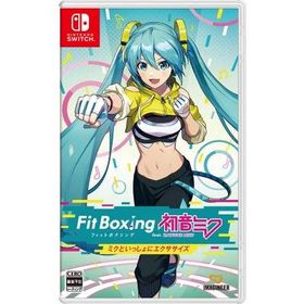 Game Soft (Nintendo Switch) / Fit Boxing feat. 初音ミク ‐ミクといっしょにエクササイズ‐ 〔GAME〕