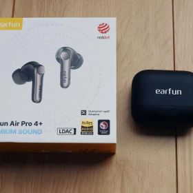 EarFun Air Pro 4 +（Plus）ANC マルチポイント ブラック