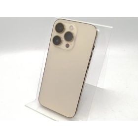 【中古】Apple 国内版 【SIMフリー】 iPhone 14 Pro 128GB ゴールド MQ073J/A【高崎モントレー】保証期間1ヶ月【ランクC】
