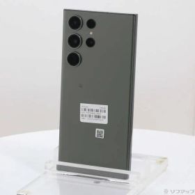 〔中古品〕 Galaxy S23 Ultra 256GB グリーン SCG20 au SIMフリー【262】