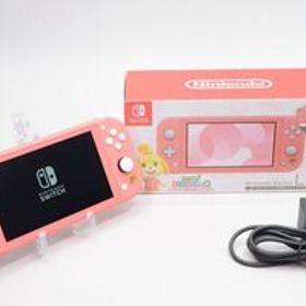 [中古][ソフト欠品]Nintendo Switch Lite あつまれ どうぶつの森セット ～しずえアロハ柄～ HDH-S-PBZGB[ソフト欠品] 外観ランクA