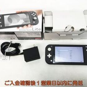 【1円】任天堂 Nintendo Switch Lite 本体 グレー 初期化/動作確認済 ニンテンドースイッチライト N05-196yk/F3