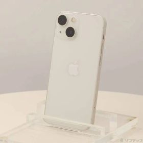 〔中古品〕 iPhone13 mini 128GB スターライト MLJE3J／A SIMフリー【258】