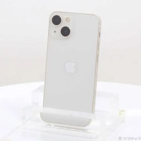 〔中古品〕 iPhone13 mini 256GB スターライト MLJK3J／A SIMフリー【258】