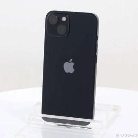 〔中古品〕 iPhone13 128GB ミッドナイト MLNC3J／A SIMフリー【198】