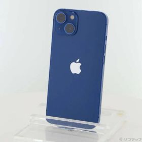 〔中古品〕 iPhone13 128GB ブルー MLNG3J／A SIMフリー【198】