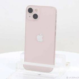 〔中古品〕 iPhone13 256GB ピンク MLNK3J／A SIMフリー【198】