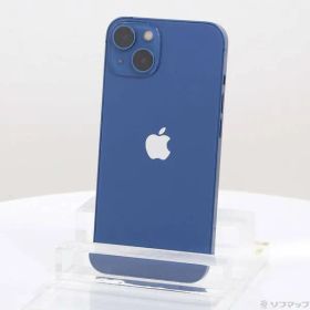 〔中古品〕 iPhone13 256GB ブルー MLNM3J／A SIMフリー【297】