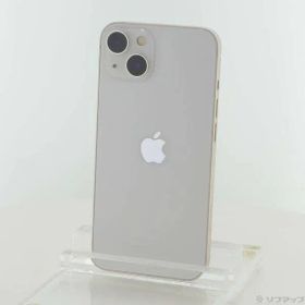 〔中古品〕 iPhone13 512GB スターライト MLNP3J／A SIMフリー【196】