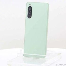 【中古】SONY(ソニー) Xperia 10 V 128GB セージグリーン SO-52D docomo SIMフリー 【349-ud】