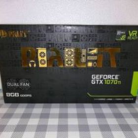 Palit GTX1070Ti 8GB DUAL GeForce GTX1070Ti 正常動作品