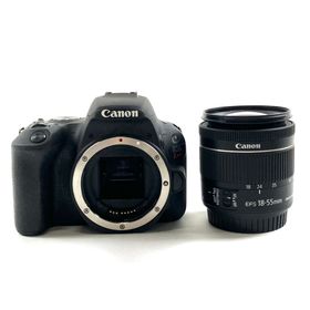 キヤノン EOS Kiss X9 EF-S 18-55 F4-5.6 IS STM レンズキット ブラック 中古(デジタル一眼)