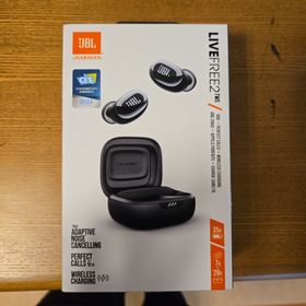 ジェイビーエル(JBL)のJBL フルワイヤレスイヤホン LIVE FREE 2 BLACK(ヘッドフォン/イヤフォン)