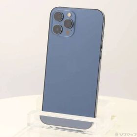 〔中古品〕 iPhone12 Pro Max 128GB パシフィックブルー MGCX3J／A SIMフリー【352】