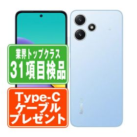 【中古】 XIG03 Redmi 12 5G スカイブルー SIMフリー 本体 au スマホ 【あす楽】 【保証あり】 【送料無料】 xig03bl6mtm